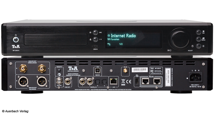 T+A MP 2000 R R-Serie Multi Source Player Netzwerkplayer Test Review