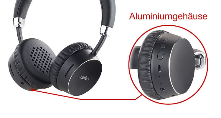 auvisio Premium-On-Ear-Headset OHS-250