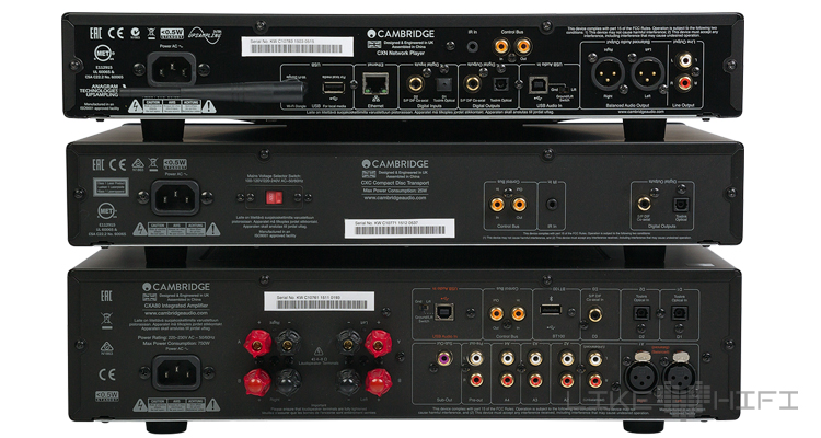 Cambridge Audio CX Serie CXA80 CXC CXN Test Review Netzwerkplayer Streaming Network Player Verstärker Amp CD Player CD-Player