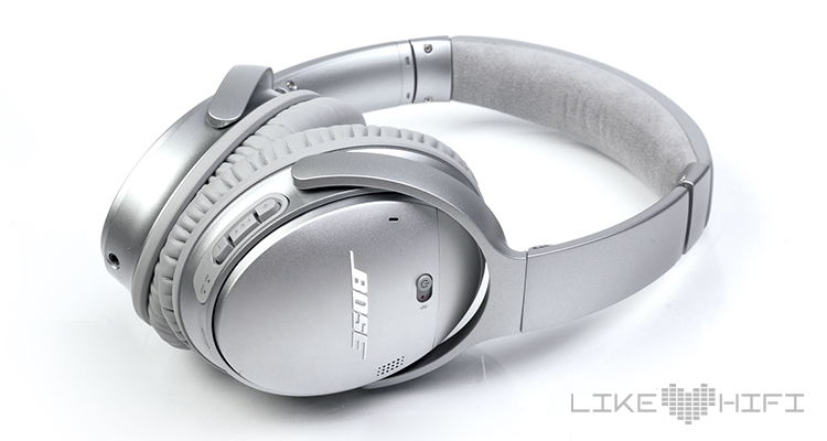 Bose QuietComfort 35 Kopfhörer Headphones Test Review Wireless Kabellos Soundlink
