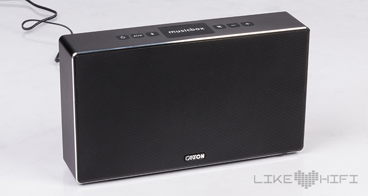 Canton Musicbox XS und S Test Review Bluetooth Speaker Lautsprecher Wireless