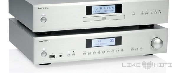 Test Rotel A14 Vollverstärker und CD14 CD-Player Test Review Amp