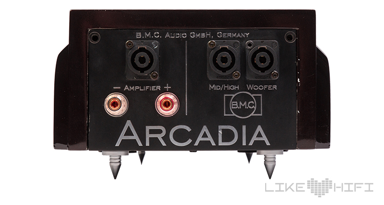 B.M.C. Audio Arcadia Lautsprecher Anschlussterminal