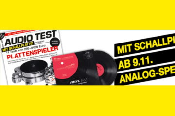 AUDIO TEST 08/2018 Schallplatte Vinyl Beilage