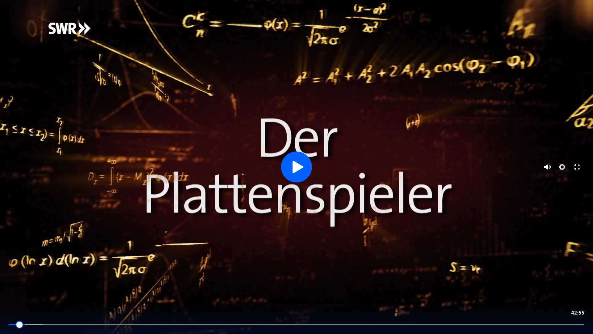SWR Doku "Der Plattenspieler" ARD Mediathek Technikgeschichten aus dem Südwesten