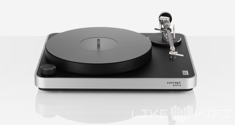 clearaudio concept active Plattenspieler Turntable Kopfhörerverstärker Phono