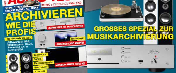 AUDIO TEST Titel 3/2019 Archivierung Musikarchivierung Musikbibliothek Test Spezial Streamer Media Server