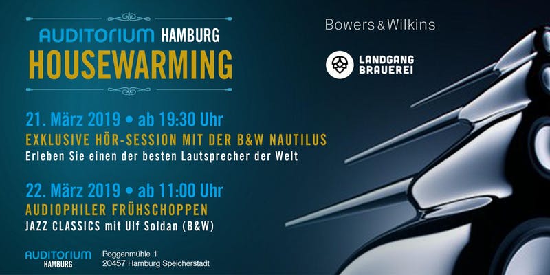 Auditorium Hamburg: Mit der B&W Nautilus wird neuer Showroom eröffnet