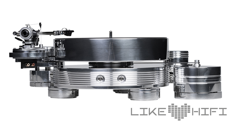 Anschlüsse Transrotor Alto Test Review mit SME M2-9R und MC Merlo High End Turntable Plattenspieler