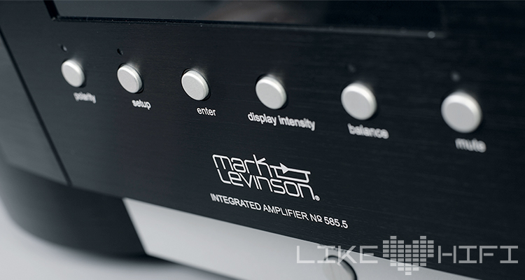Mark Levinson No 585.5 Integrated Amplifier Stereo Vollverstärker 500 Series Test Review