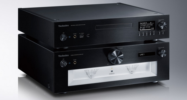 Stereo-Vollverstärker SU-G700 und der Netzwerk-_Super Audio CD-Spieler SL-G700 Technics SACD schwarz black