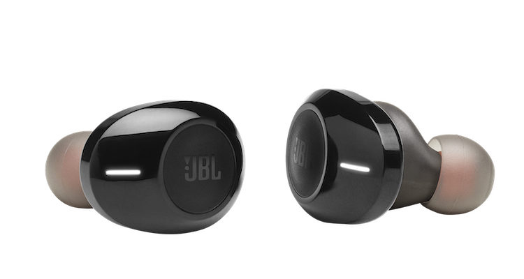 Kabellose Ohrhörer mit int JBL Tune 120 TWS In-Ear Bluetooth-Kopfhörer in Blau 
