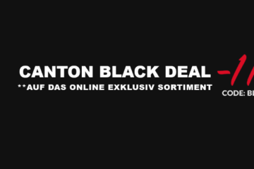 Canton Black Friday Deal Rabatt Online Shop Lautsprecher Speaker kaufen