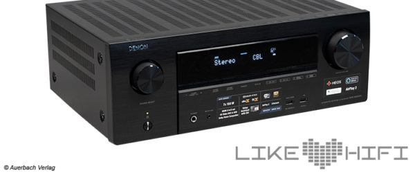 Test Review Denon AVR-X2600H 7.2 Kanal AV-Receiver