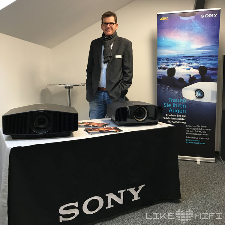Sony Professional Projektoren Beamer Nicolai Wieländer MDHT 2019 Mitteldeutsche HiFi Tage Leipzig