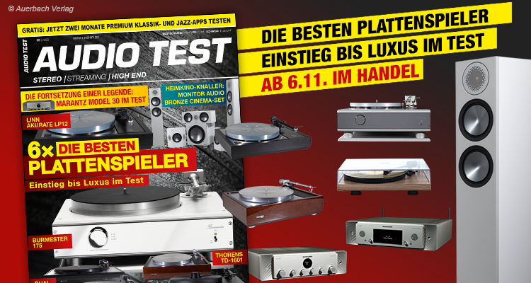 AUDIO TEST Magazin 8/20 2020 HiFi Plattenspieler Test Vinyl Kaufen Shop bestellen Abo