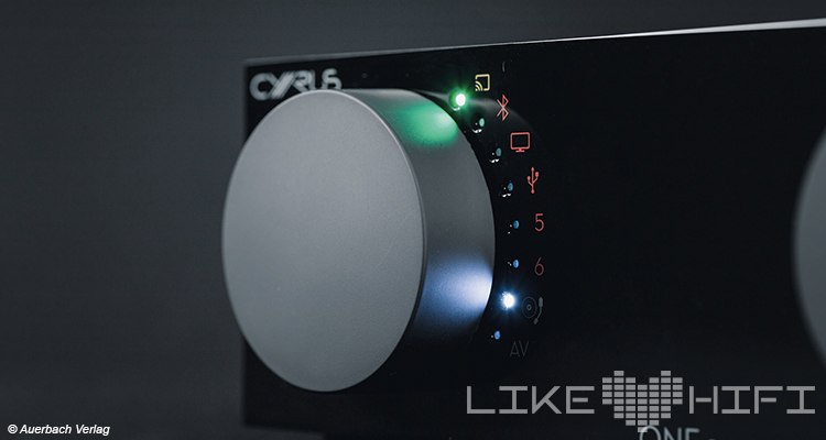 Cyrus One Cast Stereovollverstärker Amp Amplifier Streaming Front Display Test Review