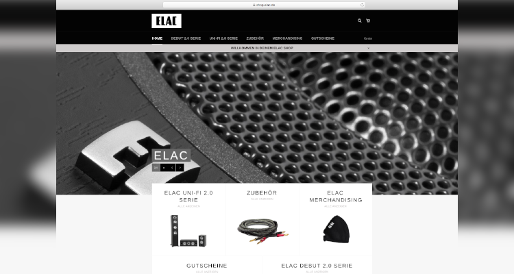 Elac Online Shop Lautsprecher Kaufen