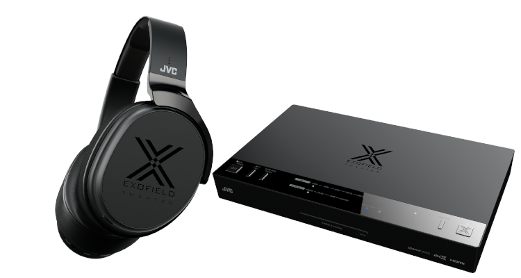 JVC XP-EXT1 System Kopfhörer digitaler Prozessor Preis 999 Euro     EXOFIELD Theater System