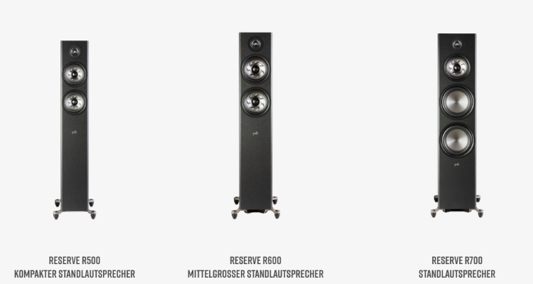 Polk Reserve Lautsprecher Speaker Serie R500 Floorstand News Test Review Audio