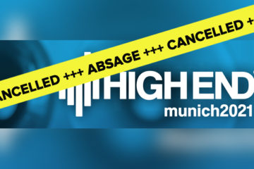 HIGH END 2021 Absage Messe Show HiFi München Cancelled