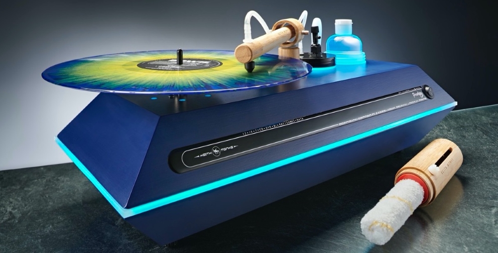 Keith Monks Plattenwaschmaschine Prodigy Record Cleaning Machine IAD News Test