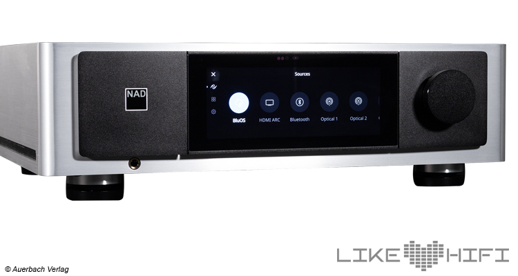 Test Review NAD M33 digitaler Stereo Vollverstärker BluOS Amp Streaming