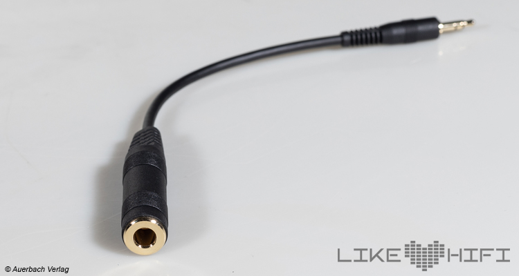 Adapterkabel Sennheiser HD 560S Test offene Over-Ear-Kopfhörer Headphones Review