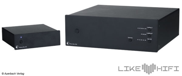 Test Pro-Ject Phono Box S2 und Phono Box DS2 - Phono-Vorverstärker Phonostufe Amp Review