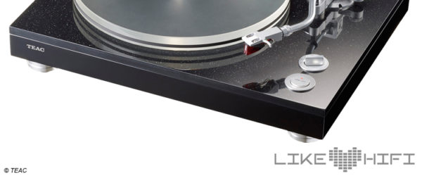 TEAC TN-5BB Plattenspieler Turntable Test Review