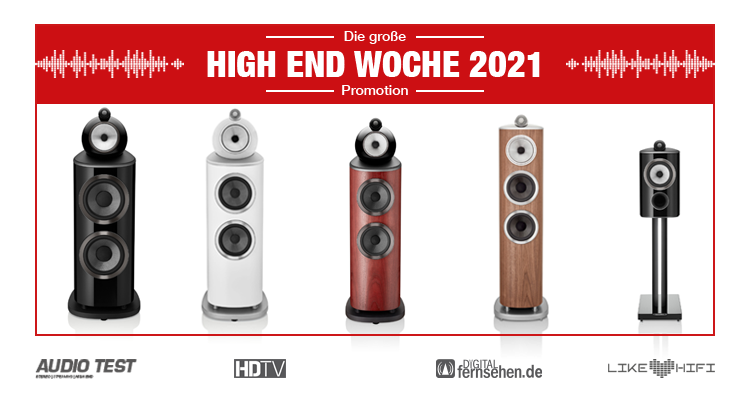 Bowers Wilkins 800 D4 Diamond Serie Lautsprecher Speaker - HIGH END WOCHE 2021
