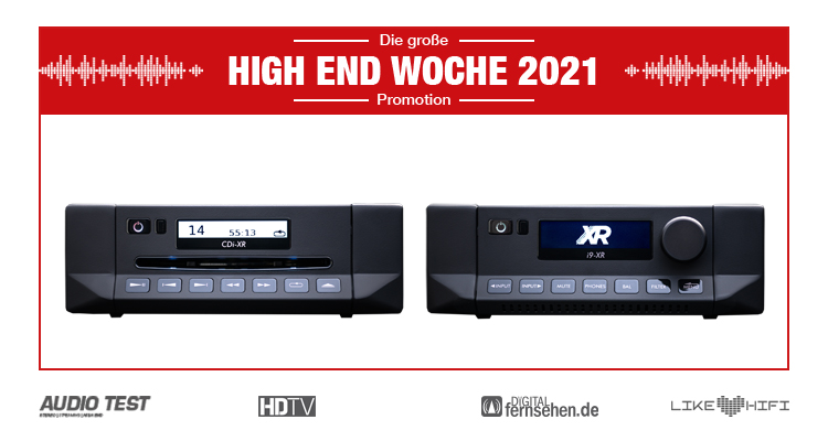 Cyrus XR Serie Amp CD Player - HIGH END WOCHE 2021