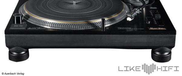 Test Technics SL-1210GAE Limited Edition Plattenspieler – Schwarz black Review 1200