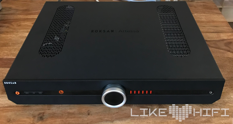 Preview Roksan Attessa Streaming Amplifier Verstärker Test Review Black Schwarz