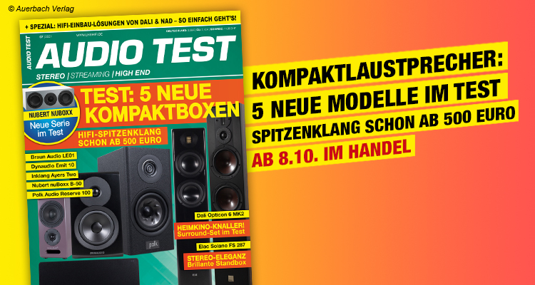 AUDIO TEST Magazin Ausgabe 0721 2021 Oktober Lautsprecher Surround Stereo Test Review