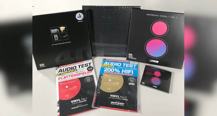 Vinyl Schallplatte Gewinnspiel gewinnen AUDIO TEST Marantz VMP 