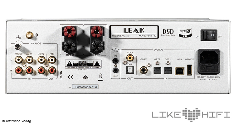 Test: Leak Stereo 130 Verstärker Amp Review