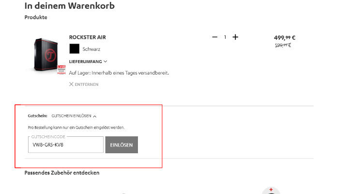 Teufel Black Friday Deals Rabatte Warenkorb mit Gutscheincode