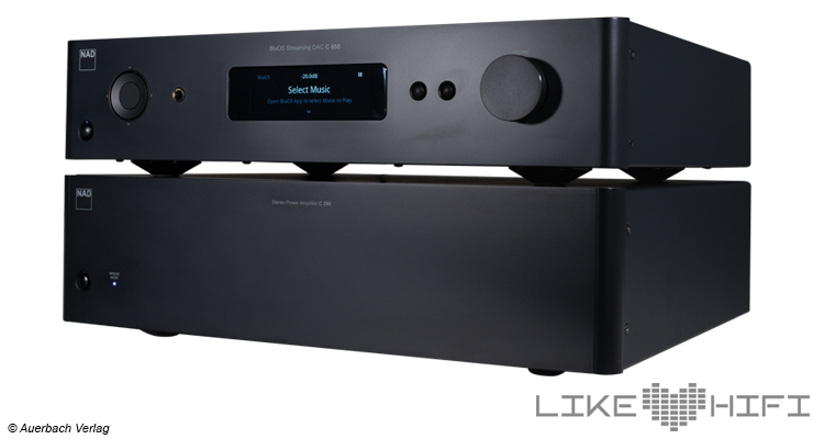 Test NAD C 298 C 658 Review BluOS Digitale Stereo-Endstufe