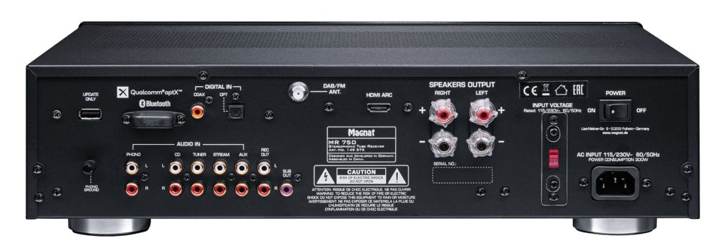 Magnat MR 750: Neuer Hybrid Receiver/Verstärker mit Transistor- & Röhre