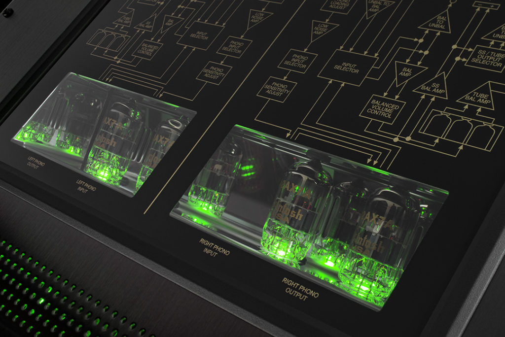 McIntosh C12000 Preamplifier back side rear anschluss rückseite Vorverstärker