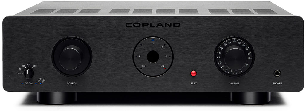 Copland CSA70: leistungsstarker Vollverstärker mit Digital-Analog-Wandler