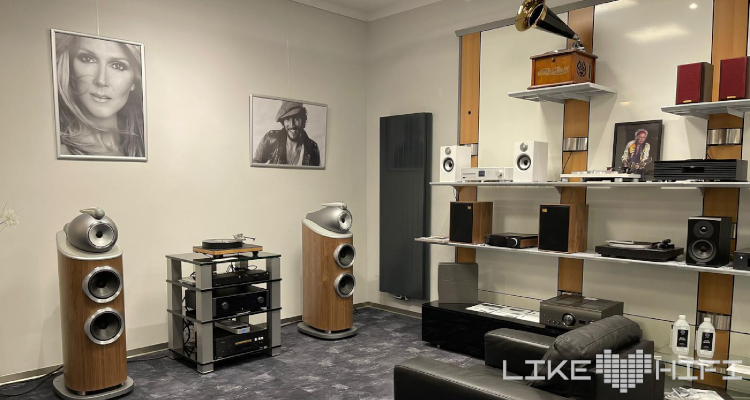 TV HiFi Studio Dickmann Magdeburg Laden Geschäft HiFi Store Kaufen Lautsprecher