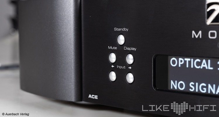 Test: Moon Ace All-in-One Music Player / Verstärker Review Amp Display