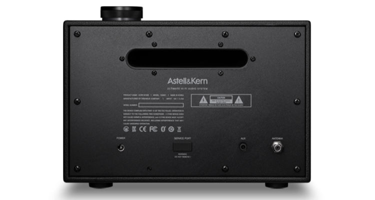 Astell & Kern Acro BE100: Erster echter HiFi Bluetooth-Lautsprecher Rückseite
