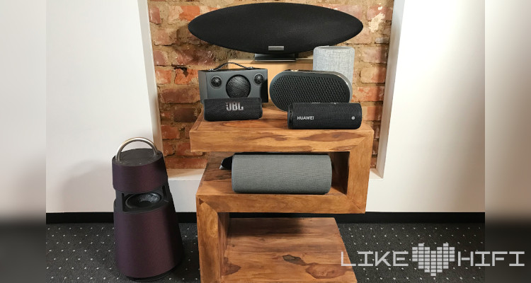 Bluetooth Lautsprecher Test 2022 Audio Pro A10, Bose SoundLink Flex, Dali Katch G2, Huawei Sound Joy, JBL Flip 6, LG XBOOM 360 DRP4 und We. Hear 2 (We. by Loewe)