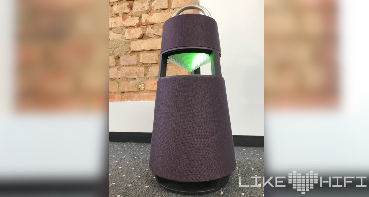 LG XBoom 360 DRP4 - Partylicht grün