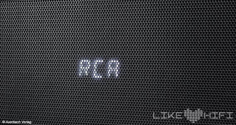 Revox Studioart S100 Audiobar - LED Anzeige