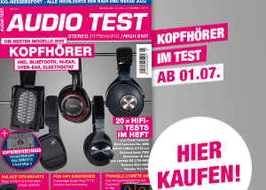 AUDIO TEST Ausgabe 05/2022 Kopfhoerer Plattenspieler Review Magazin