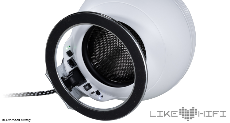 Test: Cabasse The Pearl Keshi 2.1 - Smartes Lautsprechersystem  Subwoofer